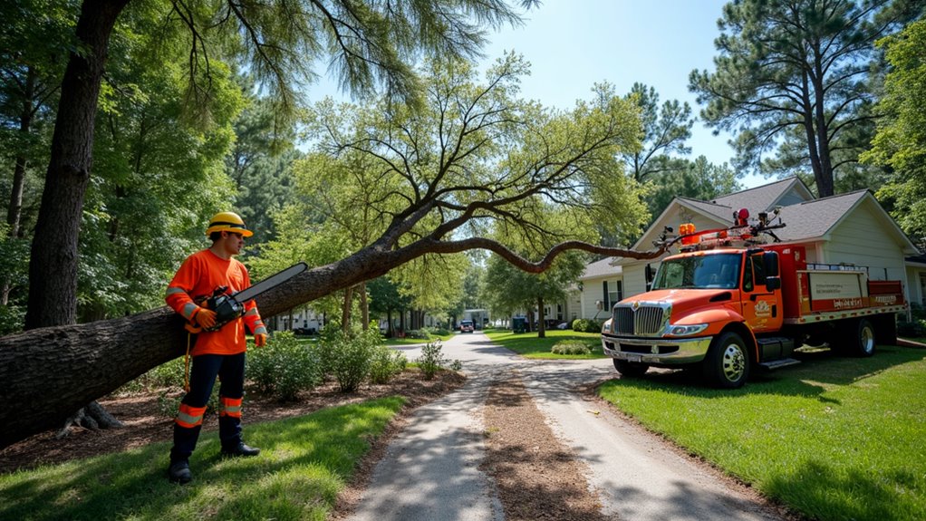 emergency tree service mentone