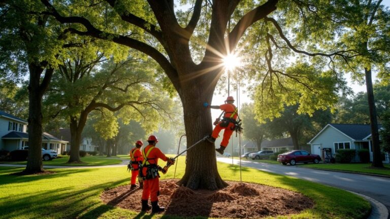 emergency tree service offered