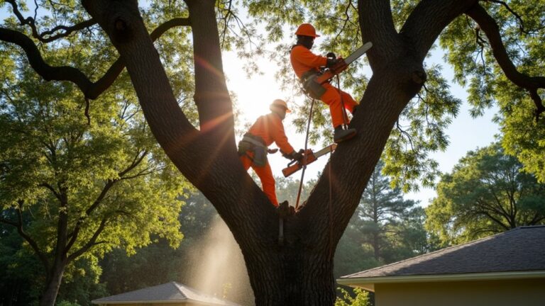 emergency tree service offered