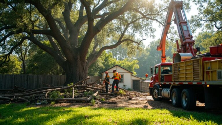 emergency tree service offered