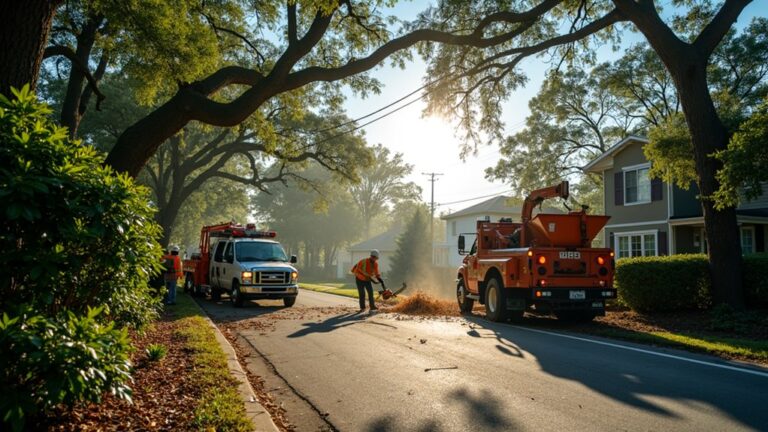 emergency tree service offered