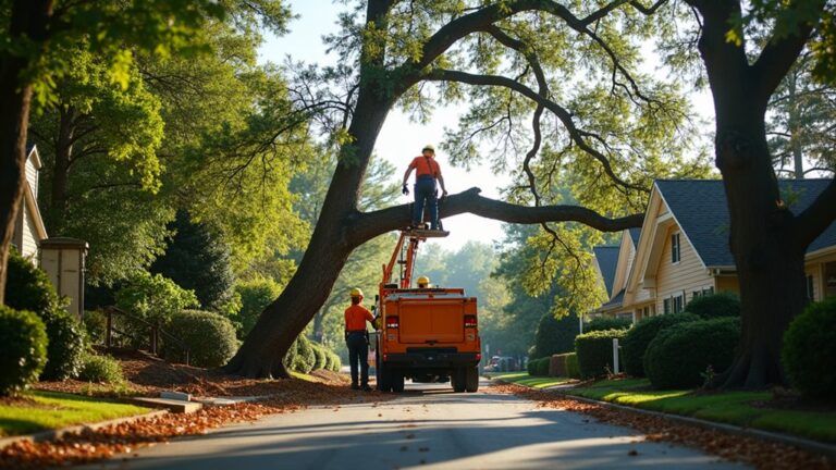 emergency tree service offered