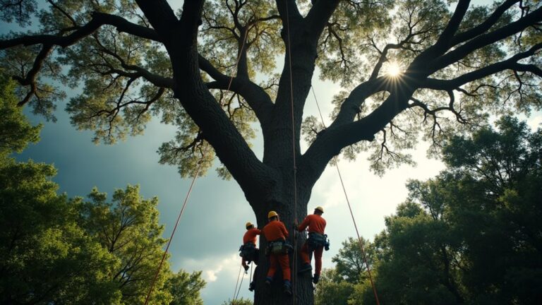 emergency tree services offered