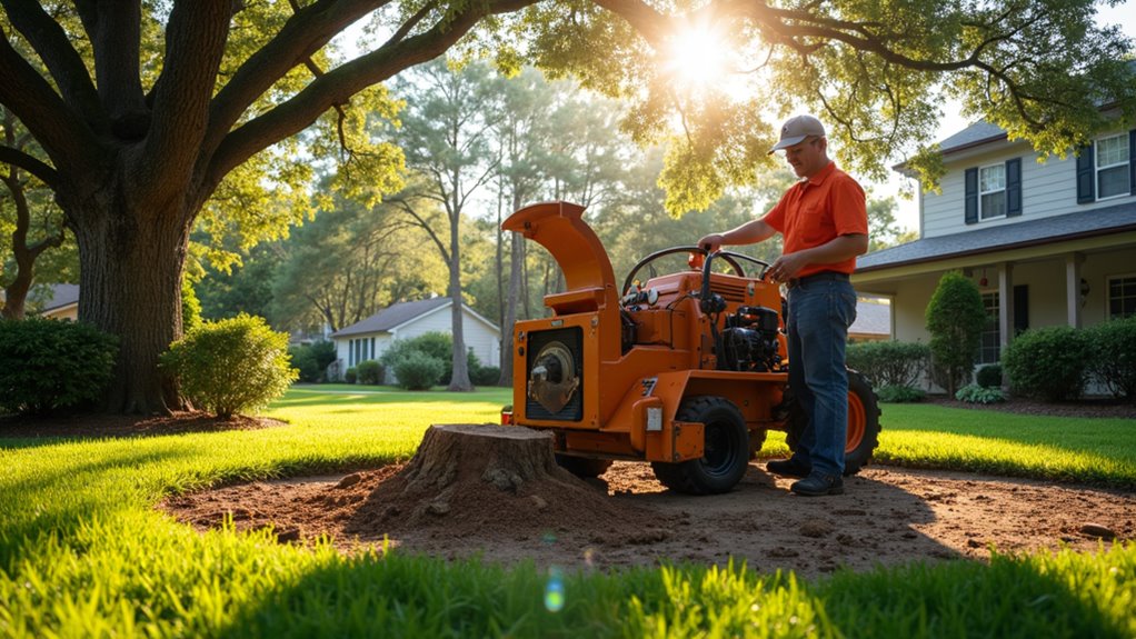 eliminate stumps enhance landscape