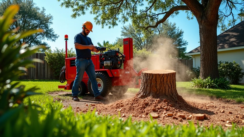 eliminate stumps for safety