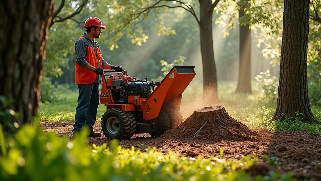 experienced stump grinding services