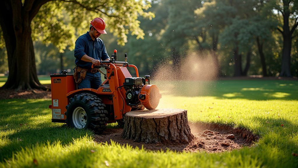 expert stump grinding services