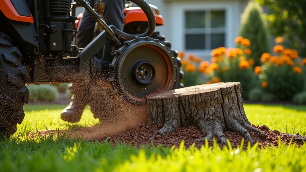 expert stump grinding services