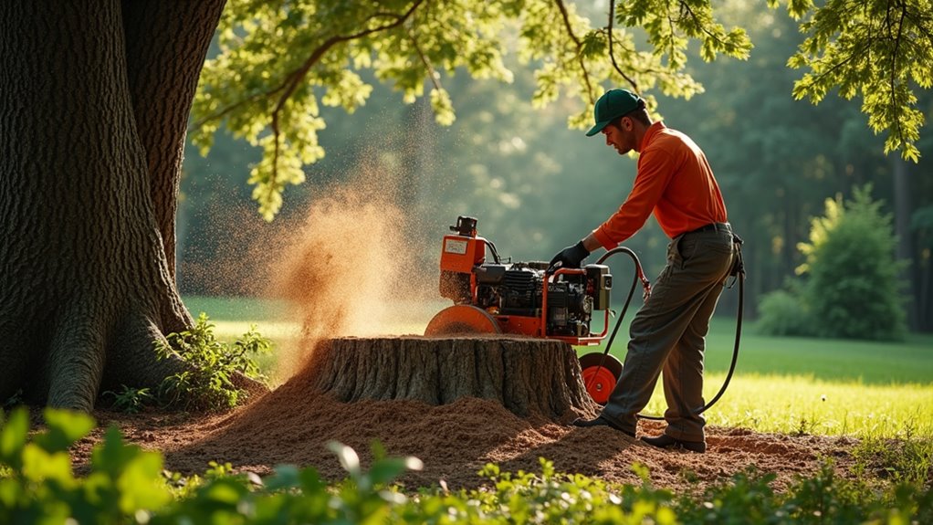 expert stump grinding services