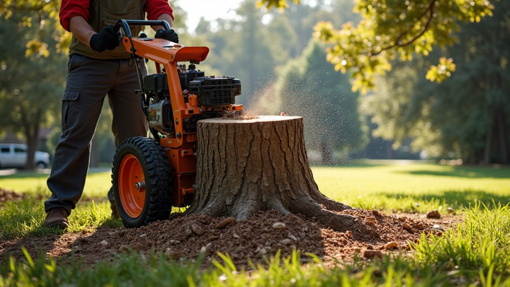 professional stump grinding services