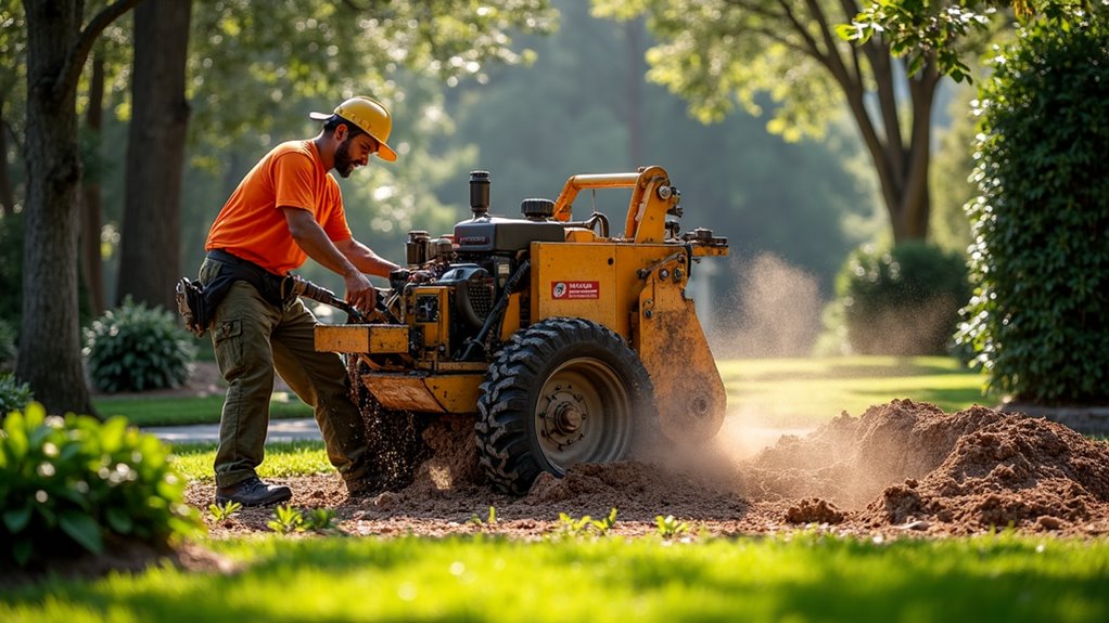 professional stump grinding services