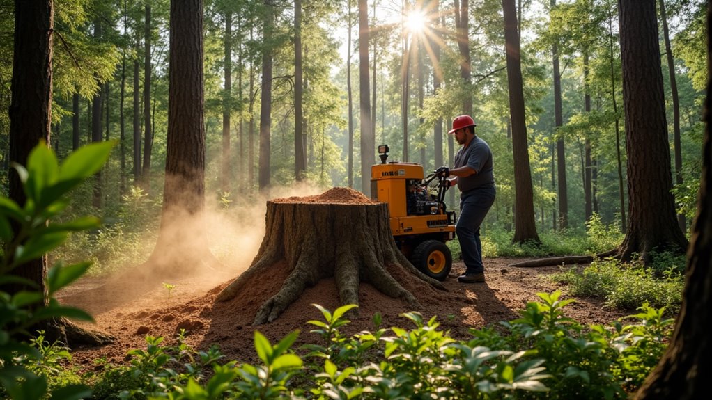 professional stump grinding services