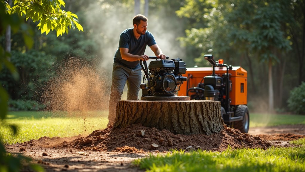 professional stump grinding services