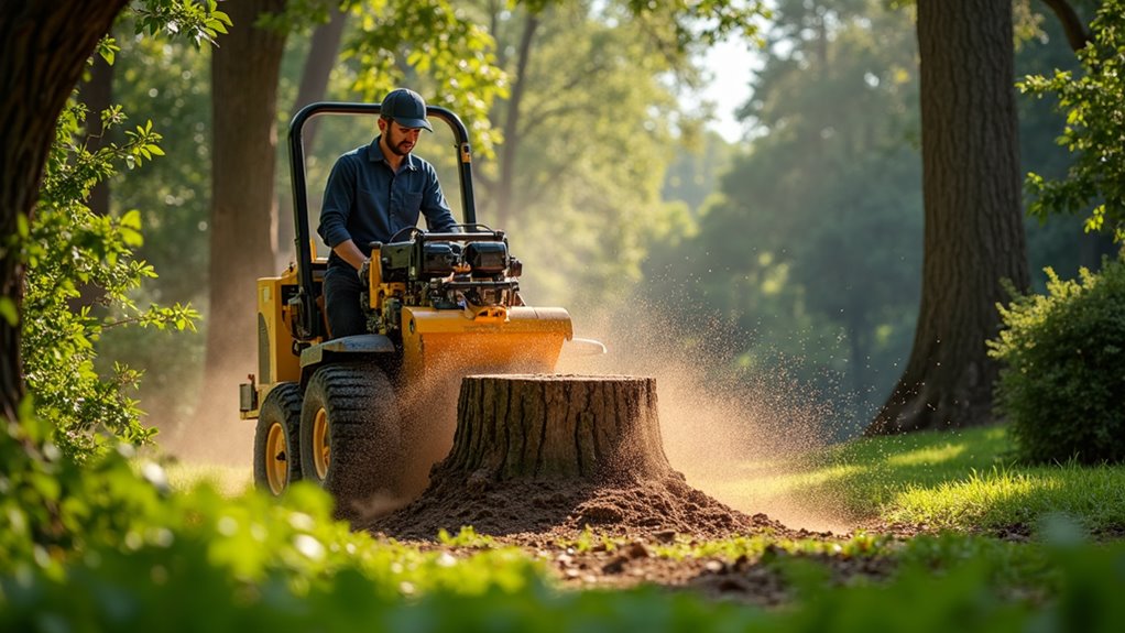 professional stump grinding services
