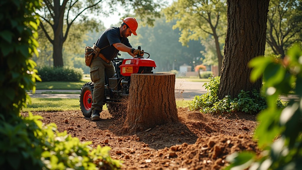 professional stump removal services