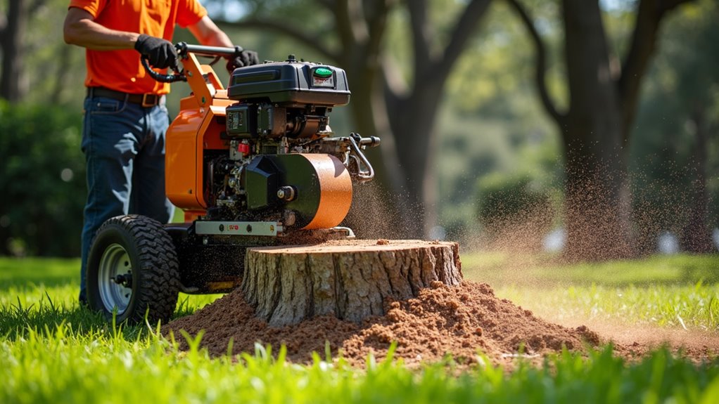 professional stump removal services