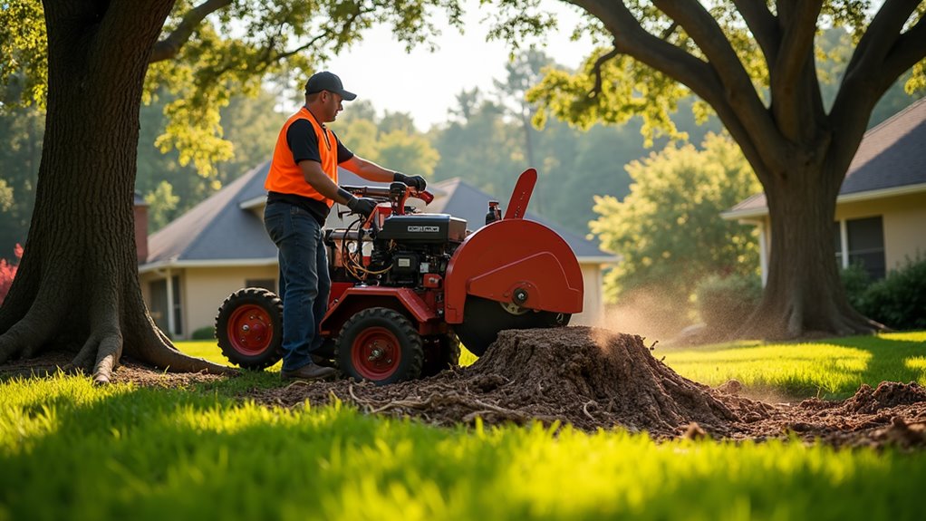 professional stump removal services