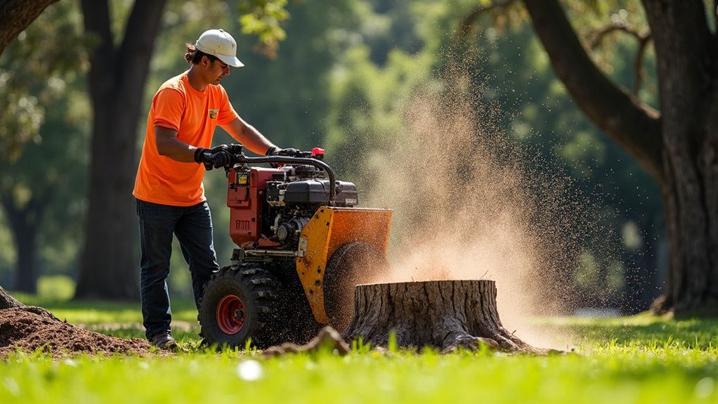 professional stump removal services