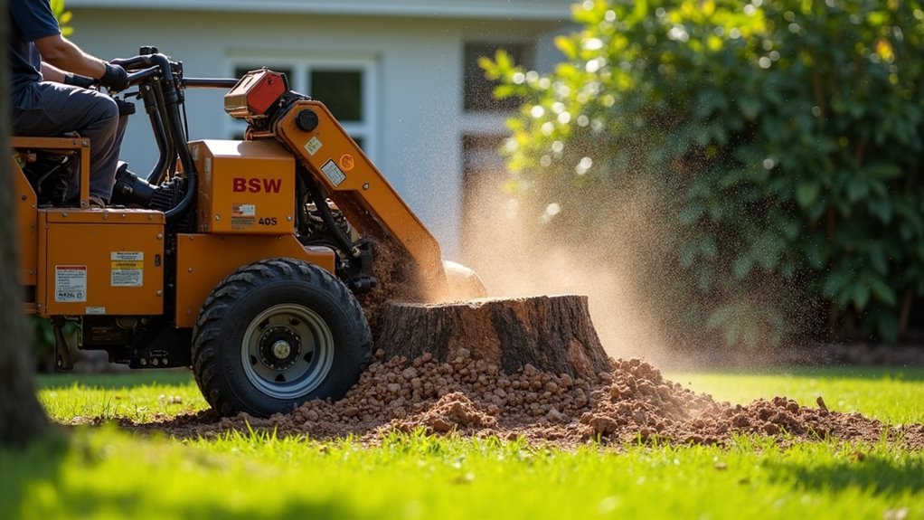 professional stump removal services
