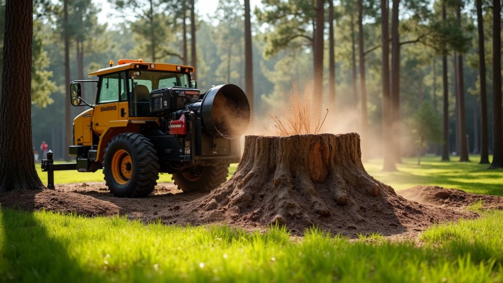 professional stump removal services