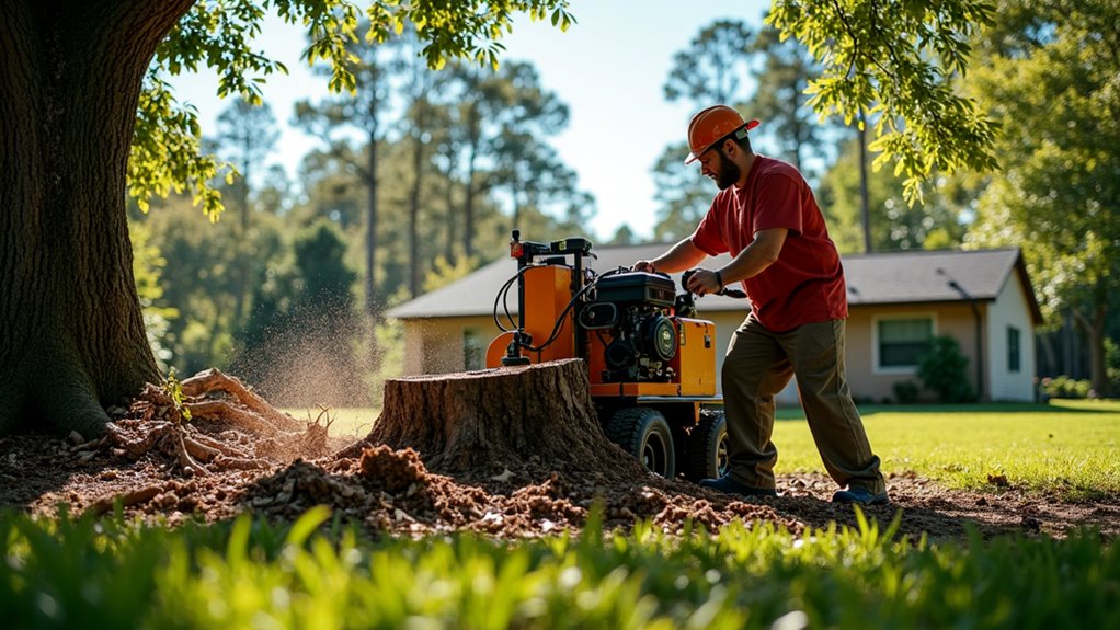 professional stump removal services