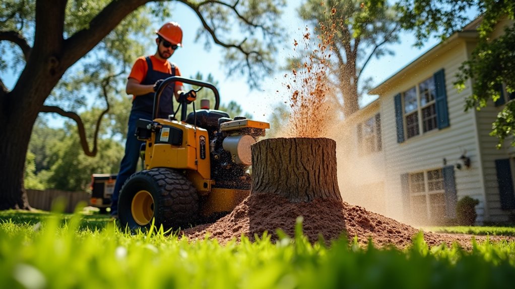 professional stump removal services