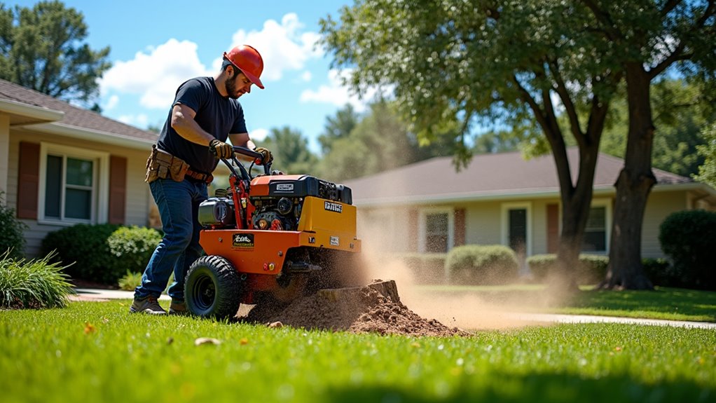 reliable professional stump grinding