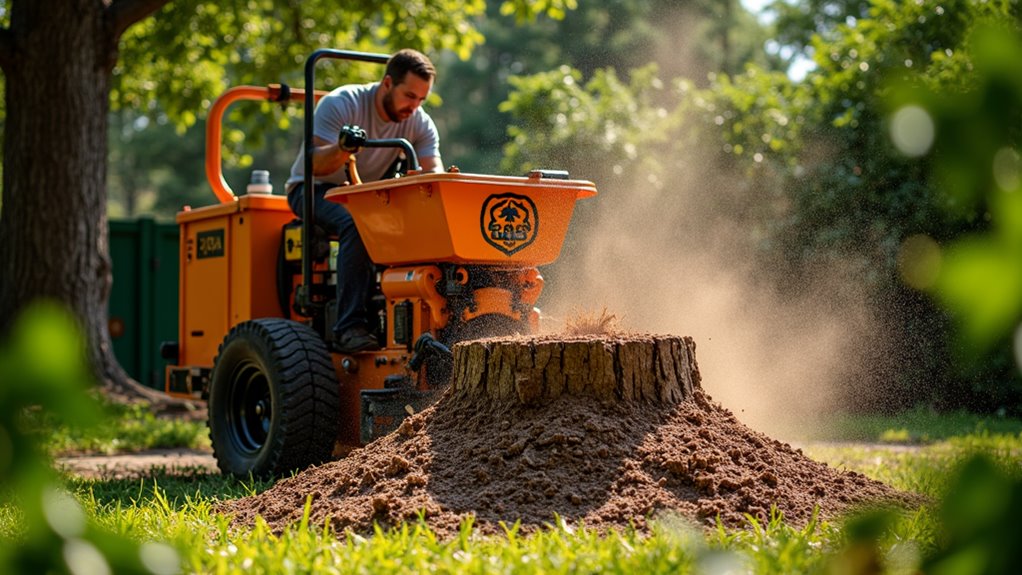 stump grinding service gainesville