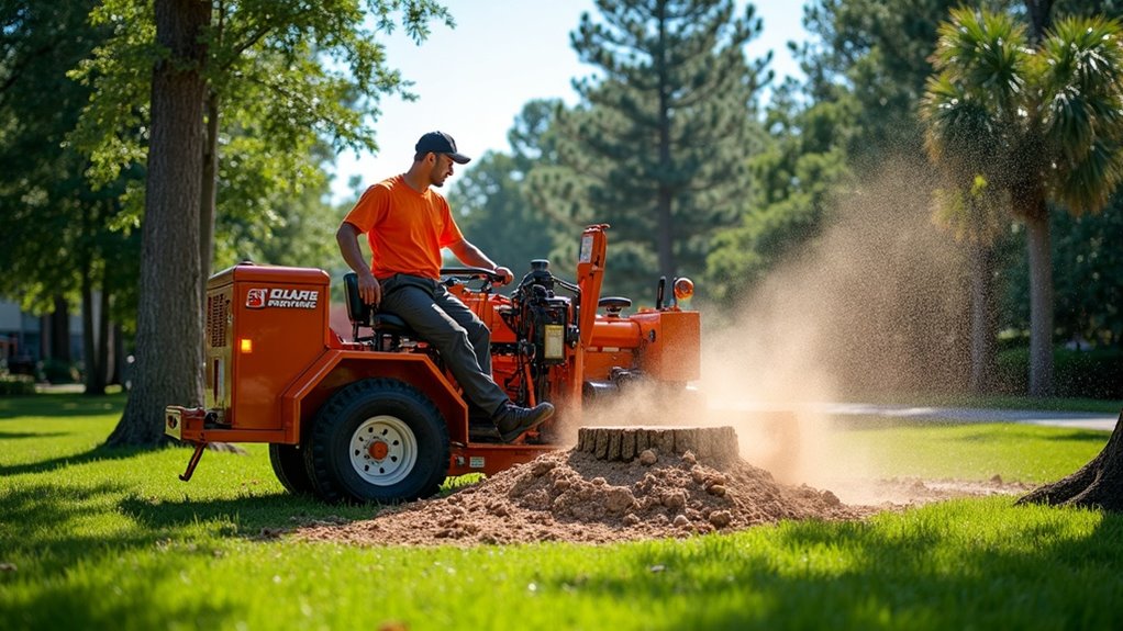 eliminate stumps enhance landscape