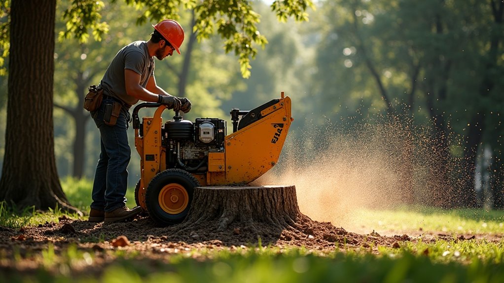 expert stump grinding services