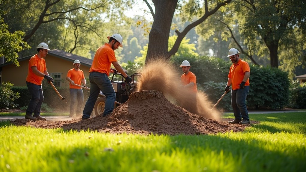 expert stump grinding services