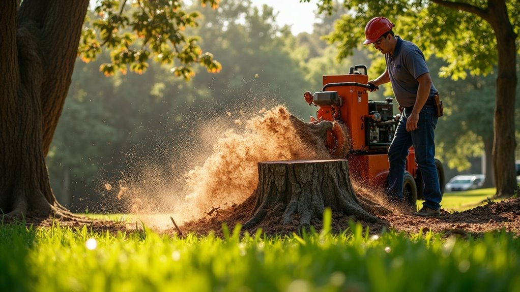 expert stump grinding services