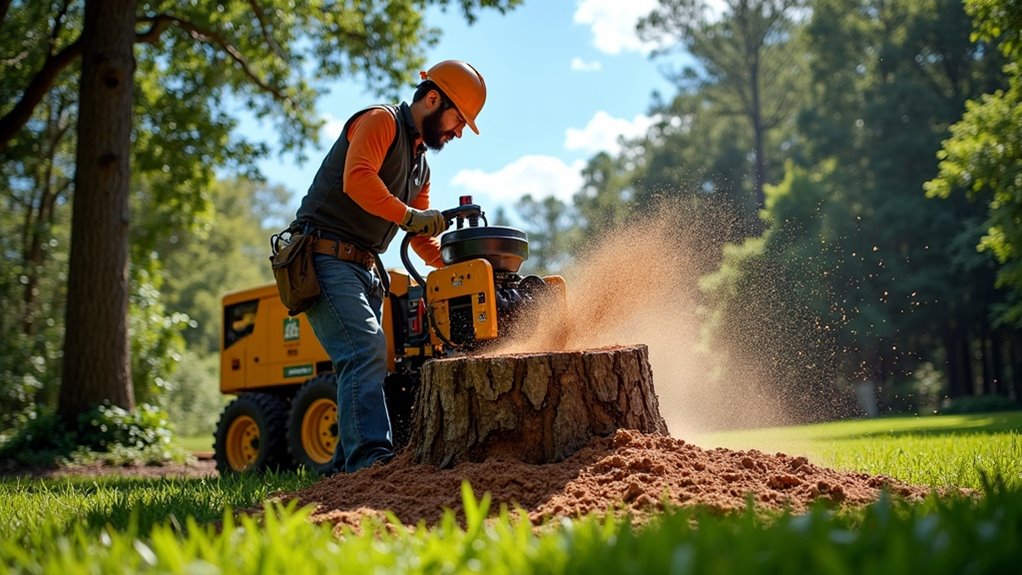 expert stump grinding services