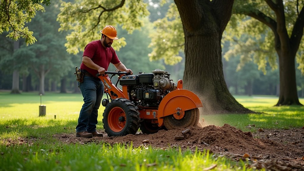 professional stump grinding services