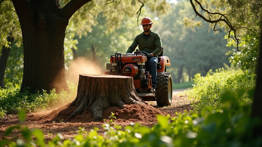 professional stump grinding services