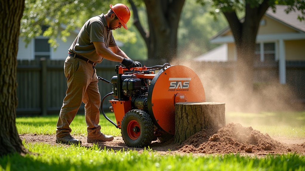 professional stump removal services