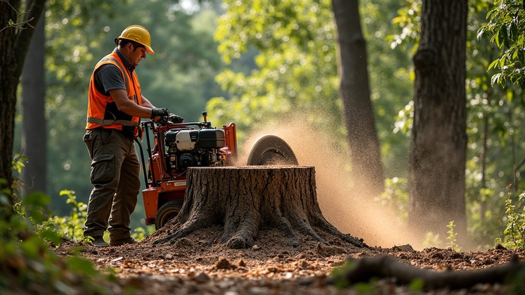 professional stump removal services