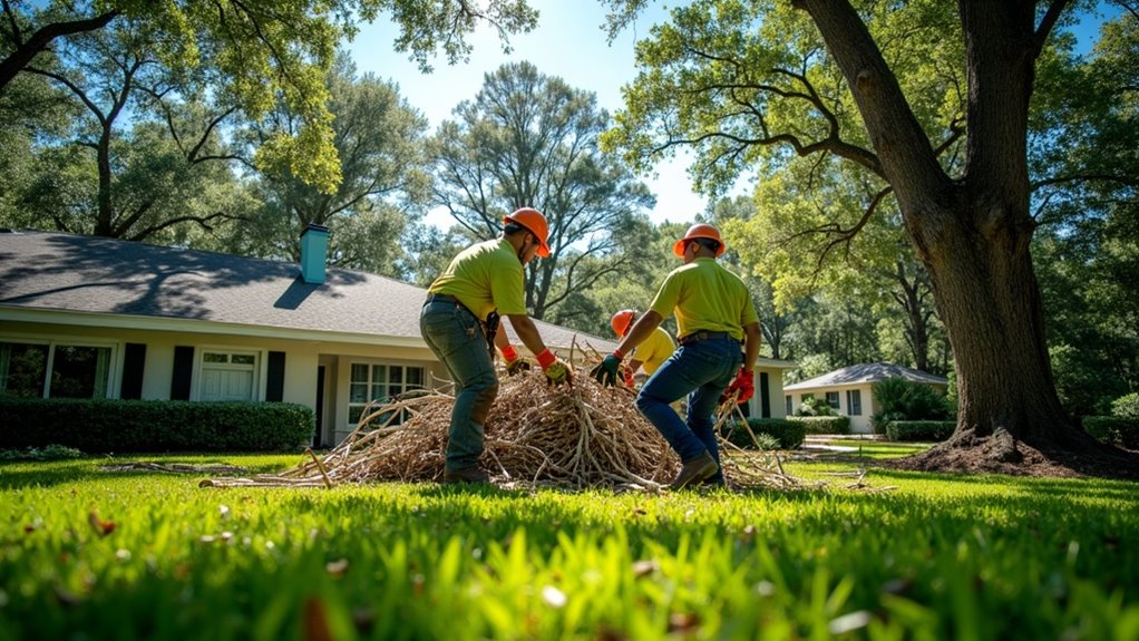 prompt debris removal essential