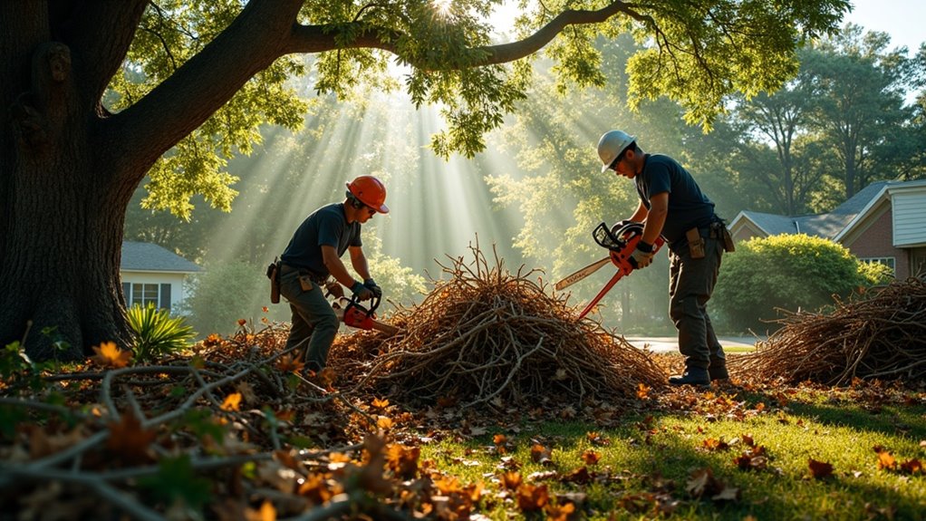 sustainable tree debris removal