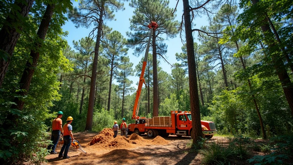 tree removal services offered