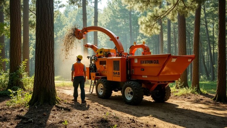 wood chipper service offered
